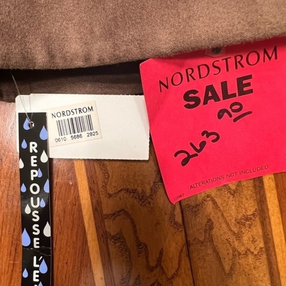 Men's Roberto Baroso Faux Suede Coat with Scarf!! Size 44R!! Nordstrom $264.00!! - Picture 2 of 6